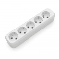 Electrum Розетковий блок Electrum 5 гнізд із заземленням C-SM-1780