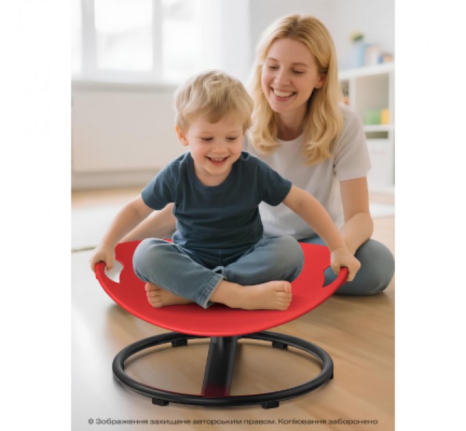 DKWAY Гойдалка дитяча DKWAY CK-7 (тренування рівноваги) червона (548901984)