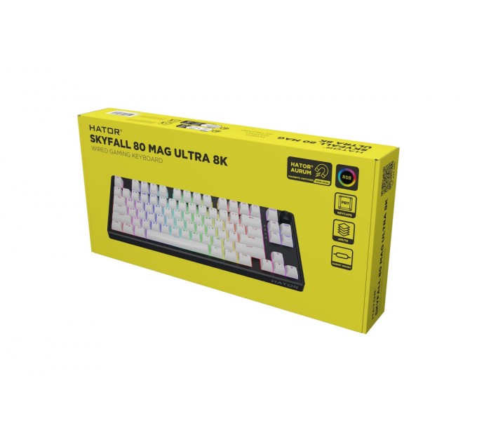 Hator Клавіатура бездротова Hator Skyfall 80 MAG Ultima 8K Wireless Black-Black (HTK1880UA)
