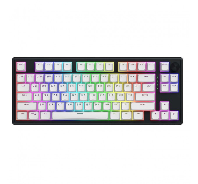 Hator Клавіатура бездротова Hator Skyfall 80 MAG Ultima 8K Wireless Black-Black (HTK1880UA)