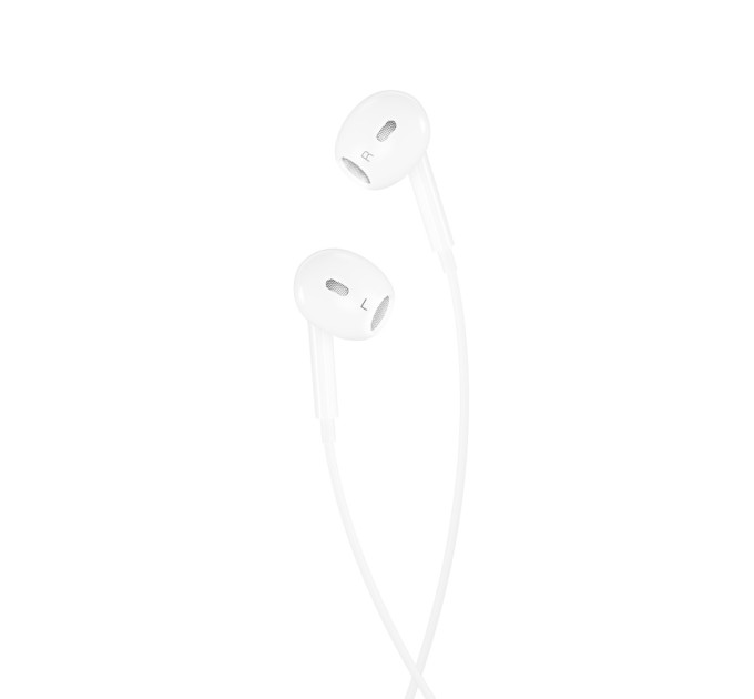 XO Гарнітура XO EP43 In-ear Earphone White (6920680879175)