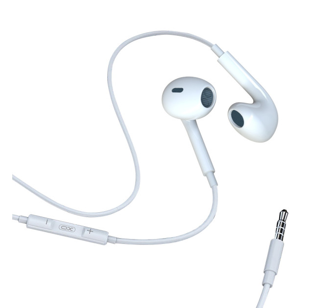 XO Гарнітура XO EP43 In-ear Earphone White (6920680879175)