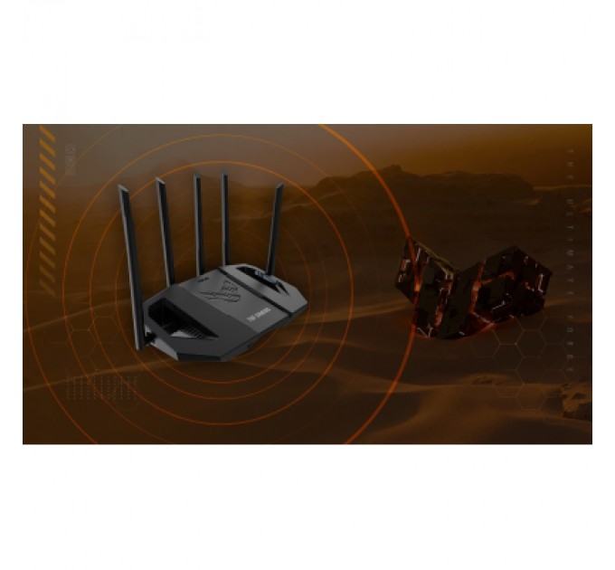 ASUS Маршрутизатор ASUS TUF-BE6500 (90IG0920-MO9C00)