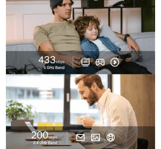 TP-Link Мережева карта Wi-Fi TP-Link Archer T2UB nano (ARCHER-T2UB-NANO)