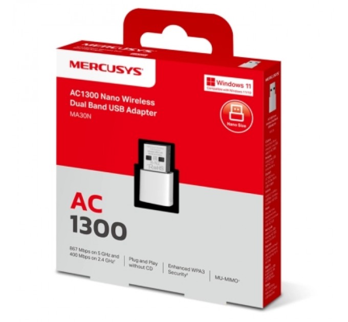 Mercusys Мережева карта Wi-Fi Mercusys MA30N