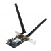 ASUS Мережева карта Wi-Fi ASUS PCE-BE6500 (90IG09G0-MO0B00)