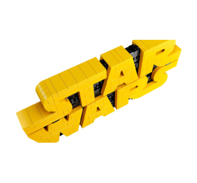 LEGO Конструктор LEGO Star Wars Логотип з кубиків Зоряні війни (75407)