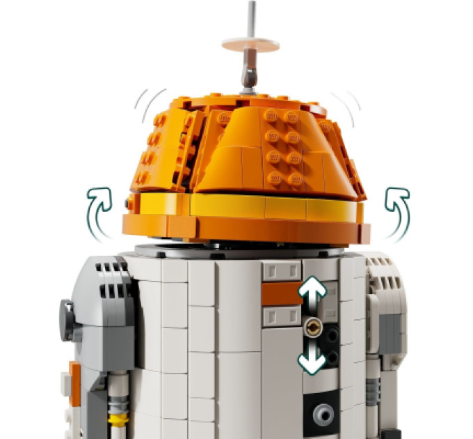 LEGO Конструктор LEGO Star Wars Чоппер (C1-10P). Дроїд-астромеханік (75416-)