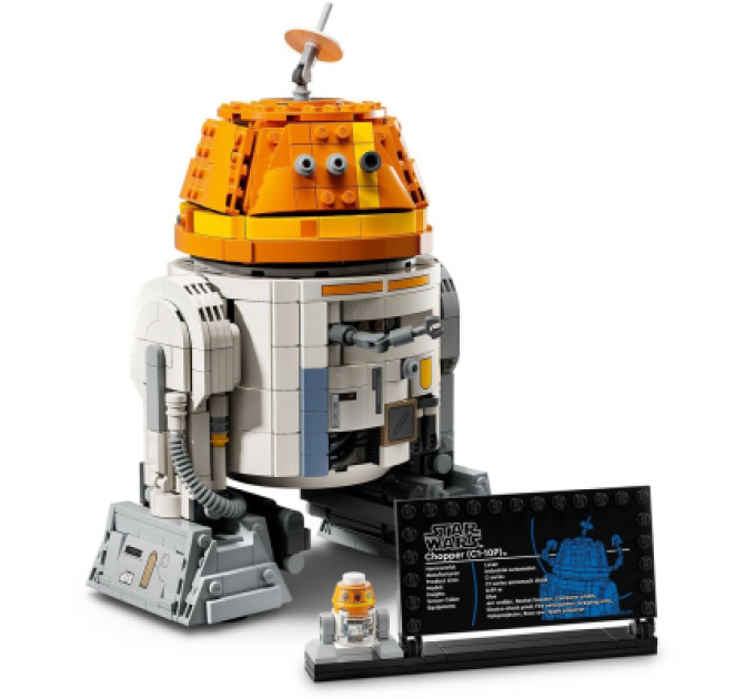 LEGO Конструктор LEGO Star Wars Чоппер (C1-10P). Дроїд-астромеханік (75416-)