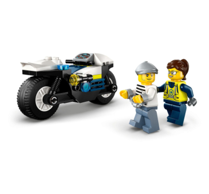 LEGO Конструктор LEGO City Переслідування на поліцейському мотоциклі (60455)