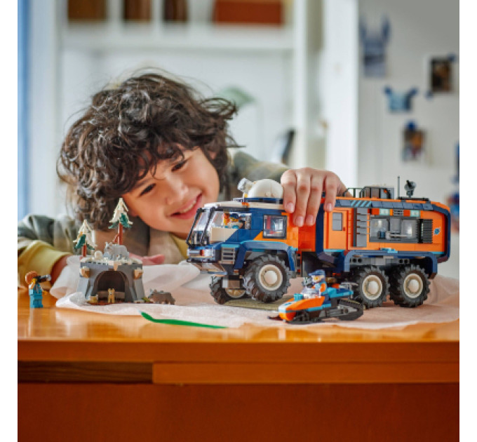 LEGO Конструктор LEGO City Арктична дослідна вантажівка з науковою лабораторією (60471)