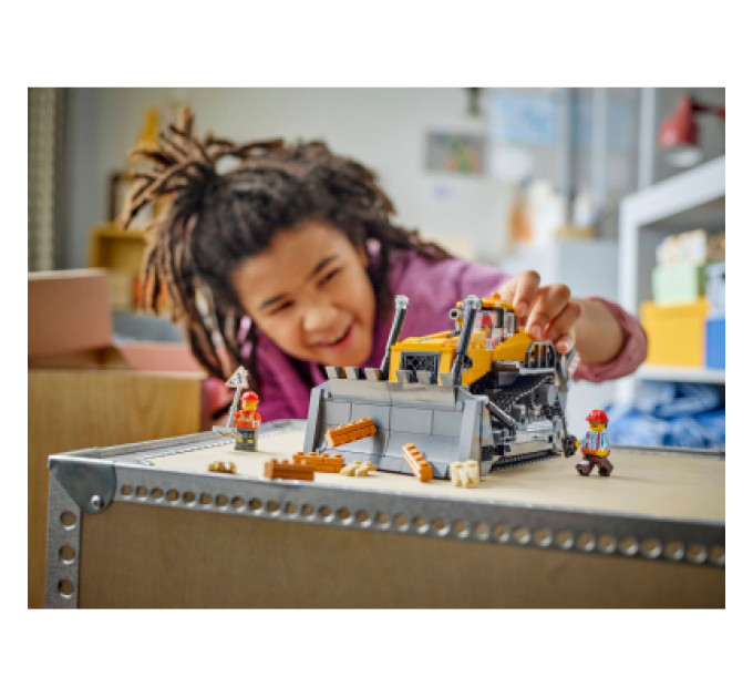 LEGO Конструктор LEGO City Жовтий бульдозер (60466)