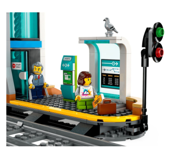 LEGO Конструктор LEGO City Центральний залізничний вокзал (60469)