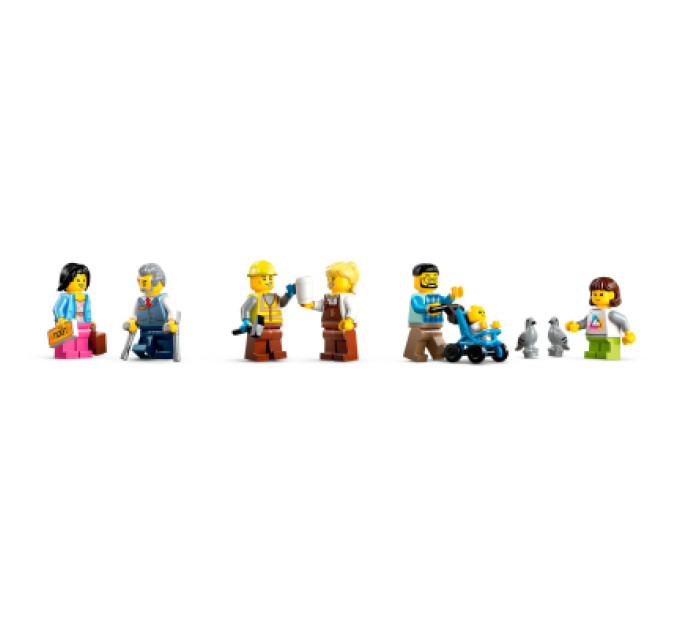 LEGO Конструктор LEGO City Центральний залізничний вокзал (60469)