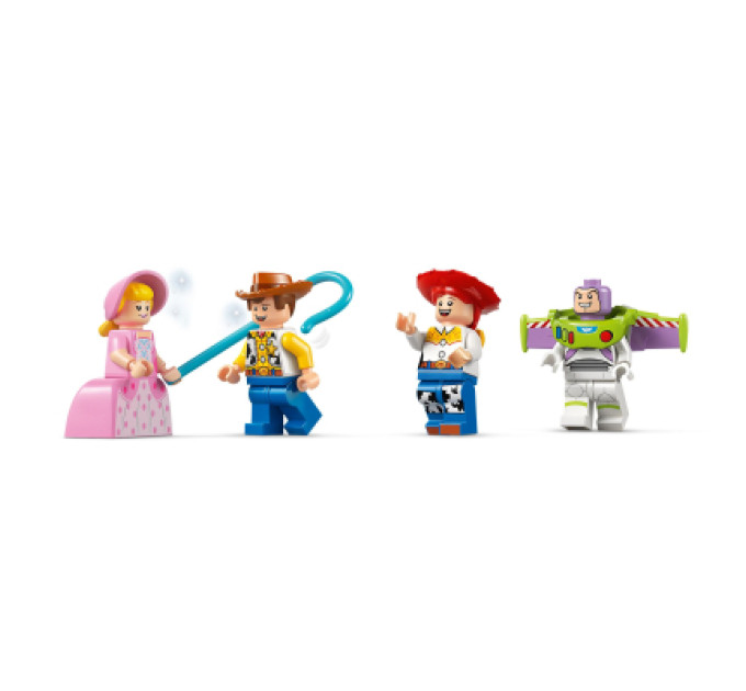 LEGO Конструктор LEGO Disney та Pixar Святкування з Історії іграшок: поїзд та авто для гонок (43264)