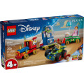 LEGO Конструктор LEGO Disney та Pixar Святкування з Історії іграшок: поїзд та авто для гонок (43264)