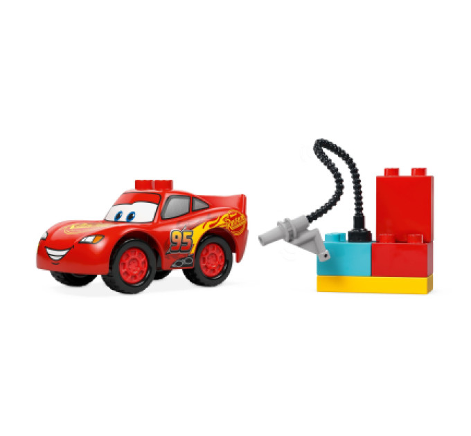 LEGO Конструктор LEGO DUPLO Disney та Pixar Тачки Візит МакКвіна в гараж Дока (10456)