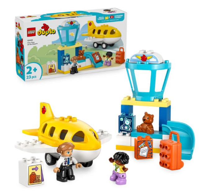 LEGO Конструктор LEGO DUPLO Вперше в аеропорту (10443-)