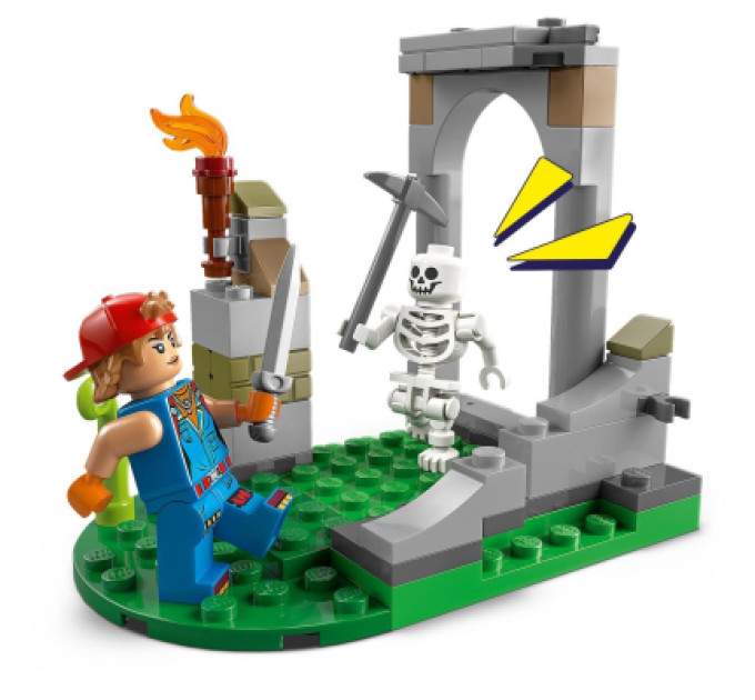 LEGO Конструктор LEGO Fortnite Табір Peely та Sparkplug (77075)