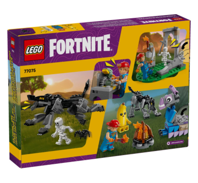 LEGO Конструктор LEGO Fortnite Табір Peely та Sparkplug (77075)