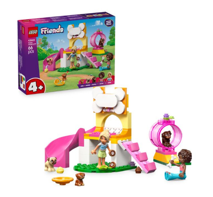 LEGO Конструктор LEGO Friends Ігровий майданчик для щенят (42665)