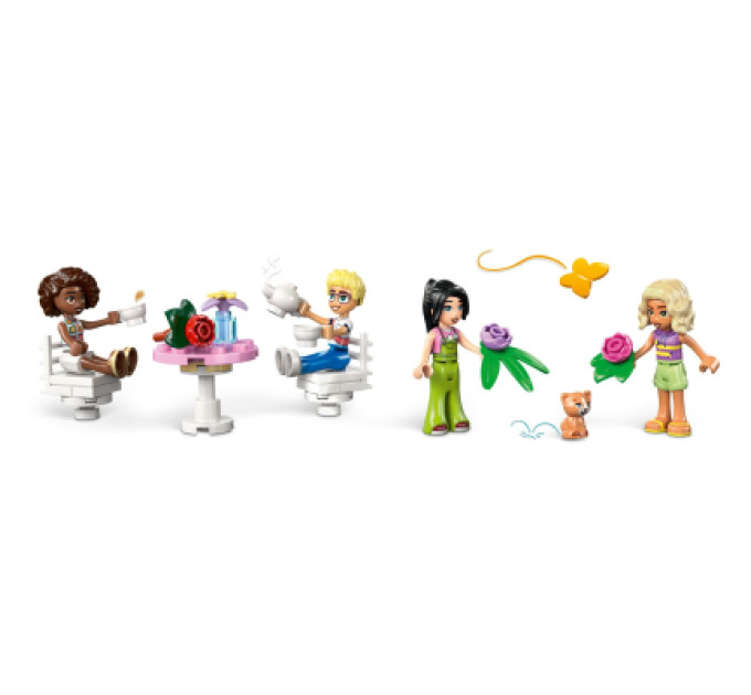 LEGO Конструктор LEGO Friends Кав'ярня з рослинами та квітковий магазин (42671)