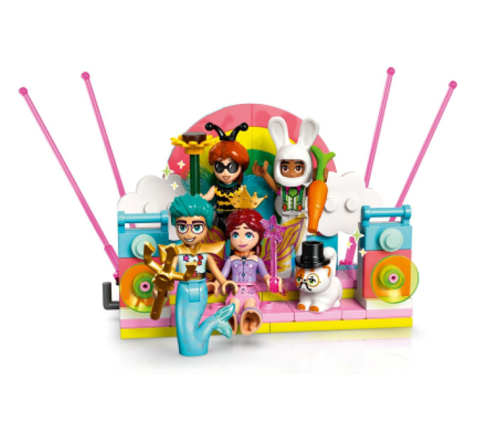 LEGO Конструктор LEGO Friends Костюмована вечірка з єдинорогом та феєю (42661)
