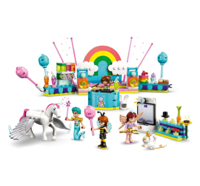 LEGO Конструктор LEGO Friends Костюмована вечірка з єдинорогом та феєю (42661)