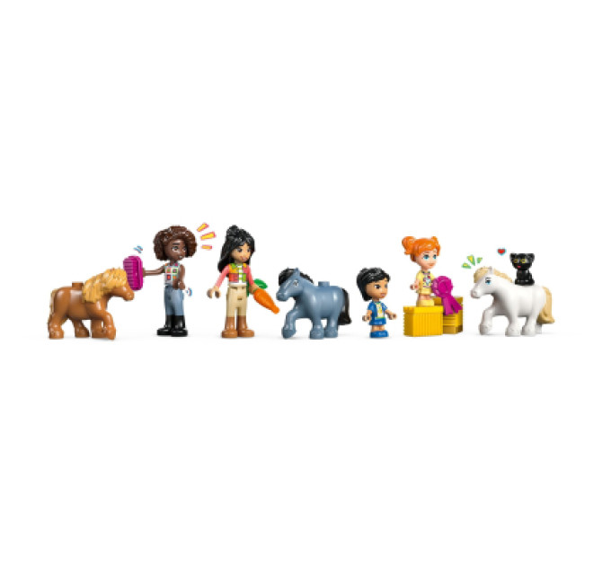 LEGO Конструктор LEGO Friends Ранчо та стайня поні (42654)