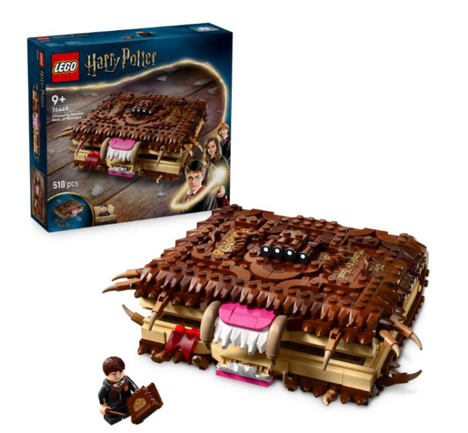 LEGO Конструктор LEGO Harry Potter Куслива Жахлива книга жахів (76449)