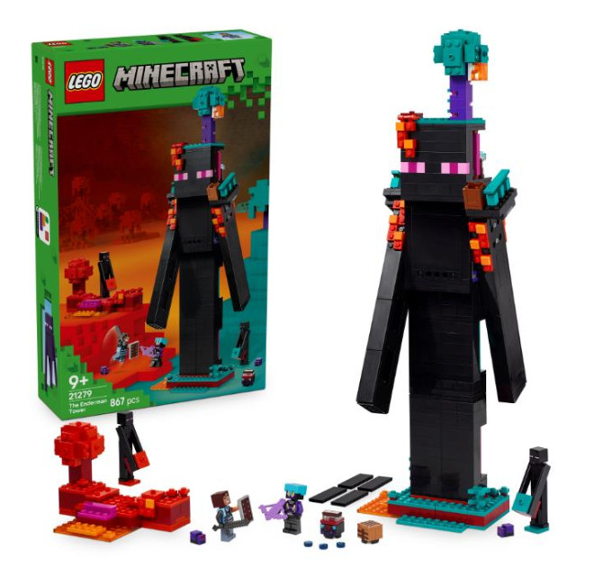 LEGO Конструктор LEGO Minecraft Вежа Ендермена (21279)