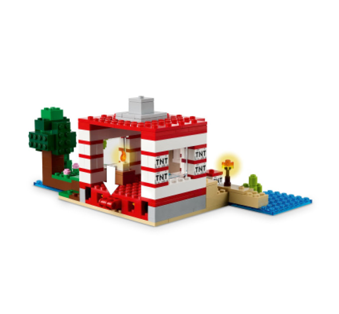 LEGO Конструктор LEGO Minecraft Будинок із вибухівки в джунглях (21275)
