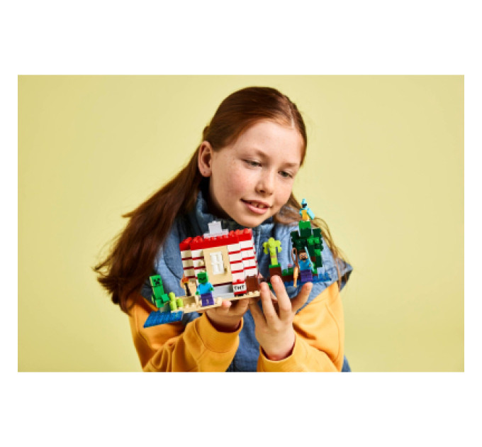 LEGO Конструктор LEGO Minecraft Будинок із вибухівки в джунглях (21275)