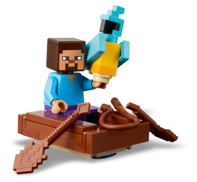 LEGO Конструктор LEGO Minecraft Будинок із вибухівки в джунглях (21275)