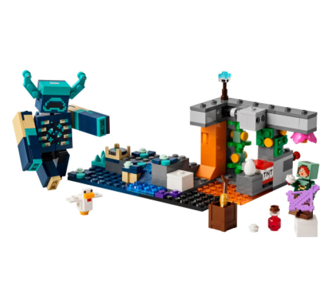LEGO Конструктор LEGO Minecraft Зустріч із Захисником (21274)
