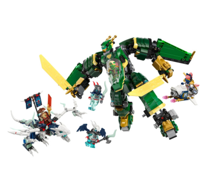 LEGO Конструктор LEGO NINJAGO Реактивний робот Ллойда (71845)