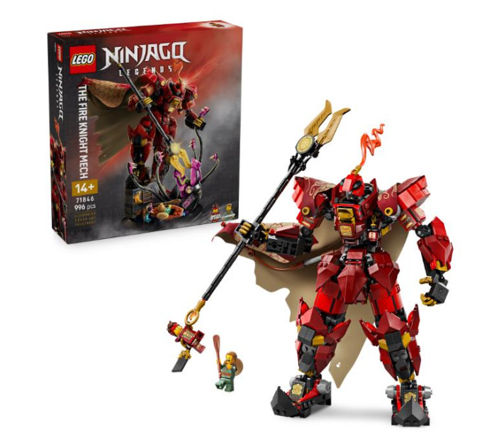 LEGO Конструктор LEGO NINJAGO Робот Вогняного Лицаря (71846)