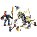 LEGO Конструктор LEGO NINJAGO Розбійник: Робот-вершник на драконі (71843)