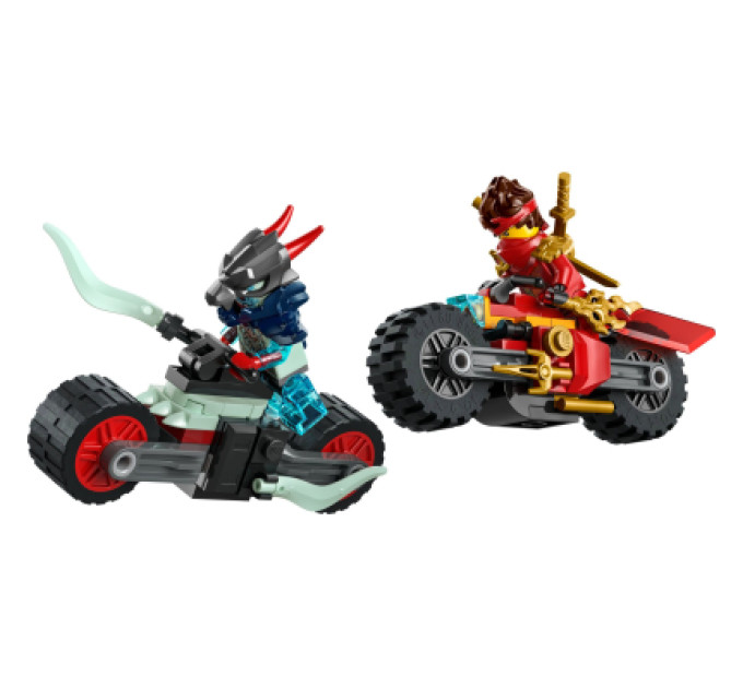 LEGO Конструктор LEGO NINJAGO Швидкісна гонка Кая на мотоциклі (71838)