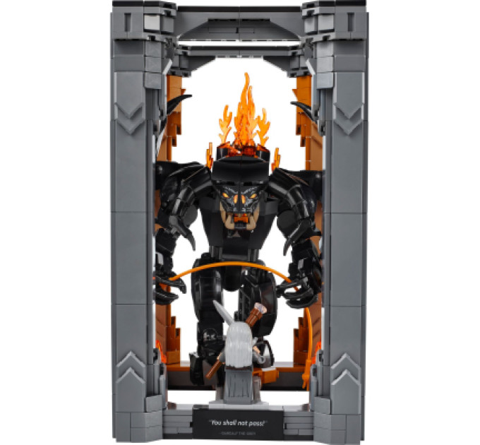 LEGO Конструктор LEGO Icons Володар кілець: Балрог. Книжковий куточок (10367)