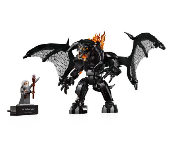 LEGO Конструктор LEGO Icons Володар кілець: Балрог. Книжковий куточок (10367)