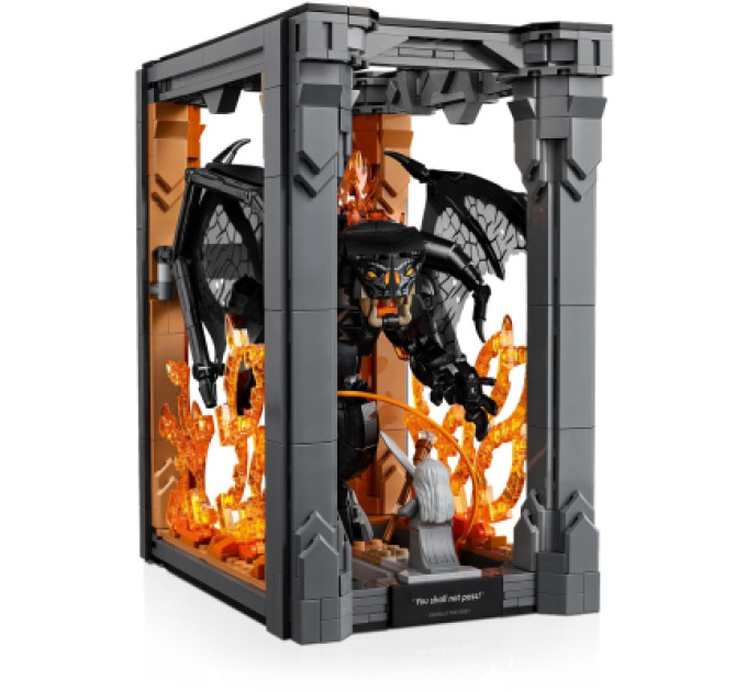 LEGO Конструктор LEGO Icons Володар кілець: Балрог. Книжковий куточок (10367)