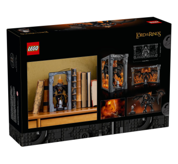 LEGO Конструктор LEGO Icons Володар кілець: Балрог. Книжковий куточок (10367)