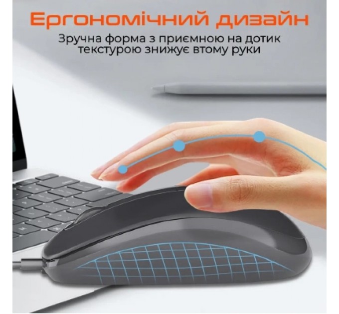 Meetion Мишка Meetion M100 USB Black (MT-M100-A)