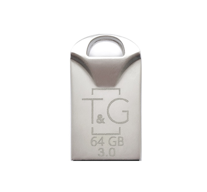 T&G Флеш-накопичувач USB3.0 64GB T&G 106 Metal Series Silver (TG106-64G3)