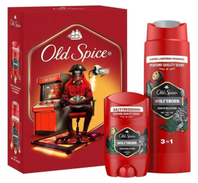 Old Spice Набір косметики Old Spice Gamer Wolfthorn (8006530006941)