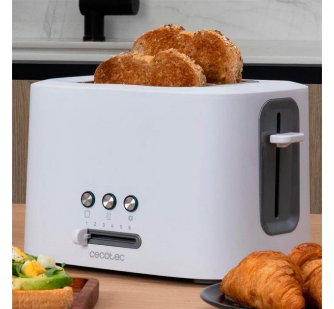 Cecotec Тостер Cecotec Toast&Taste 9000 Double White (CCTC-03188)