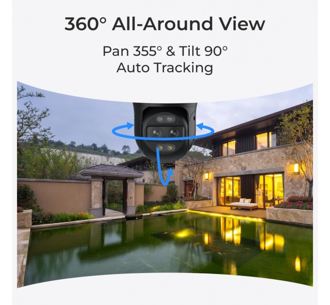 Reolink IP-камера Reolink TrackMix Series P760 (TrackMix PoE)