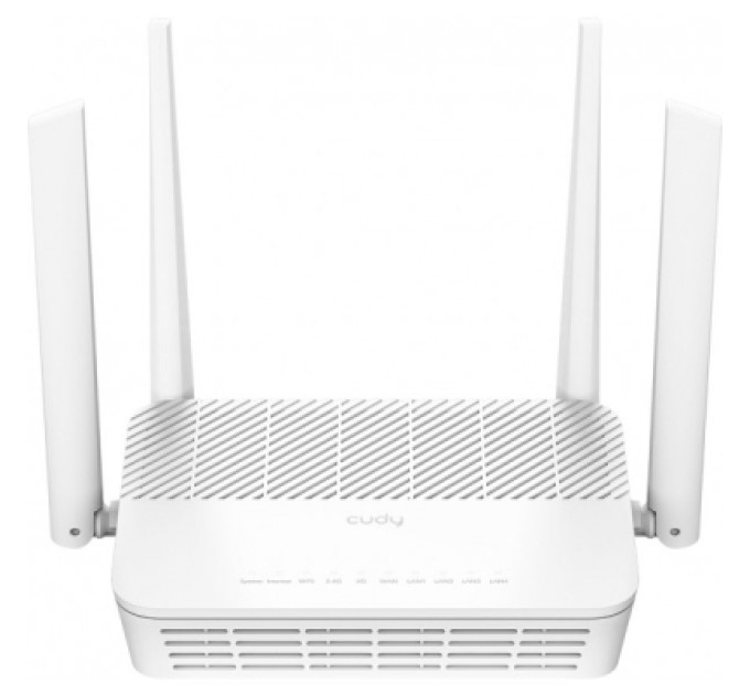 Cudy Маршрутизатор Cudy Маршрутизатор Cudy WR3000S, AX3000 Gigabit Wi-Fi 6 Mesh Router (WR3000S)