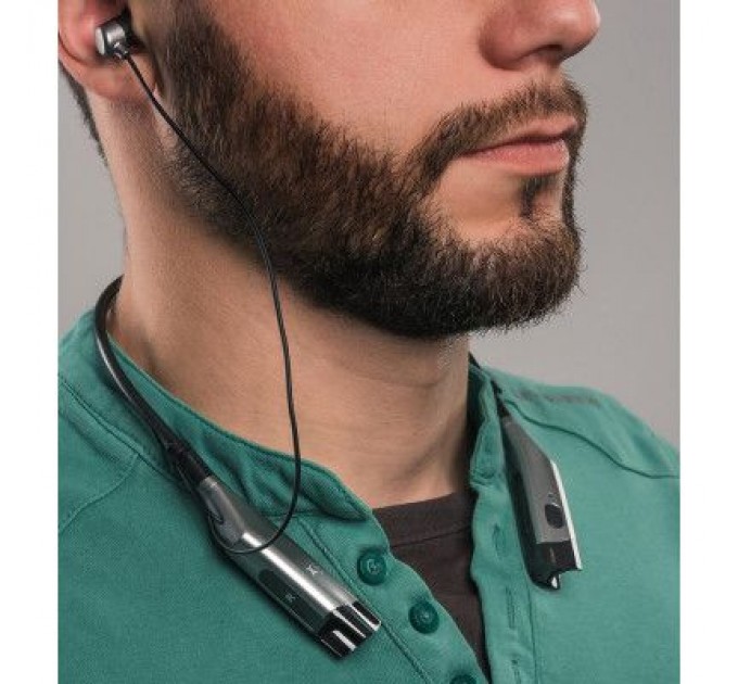 Навушники Vinga EBT055 Black-Grey Bluetooth (EBT055BG)